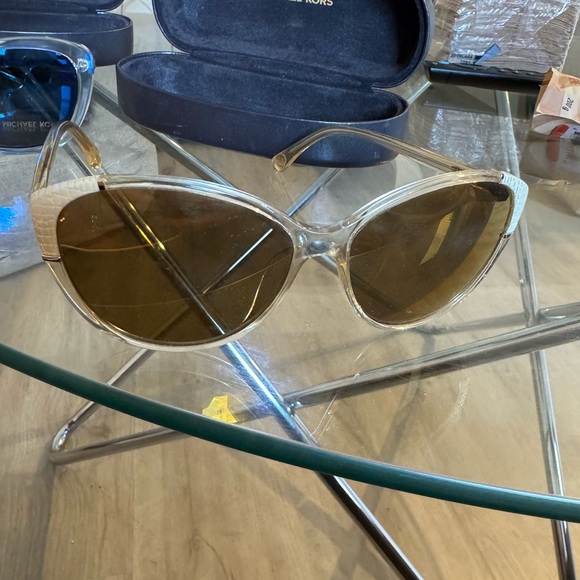 Michael Kors Women’s Sunglasses - Blue and Gold - Picture 6 of 6